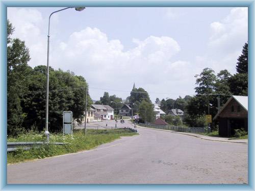 Zentrum der Gemeinde Barto�ovice