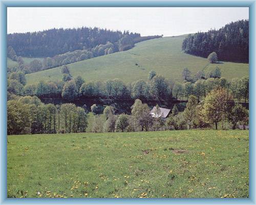 Gipfel Adam bei Petrovice