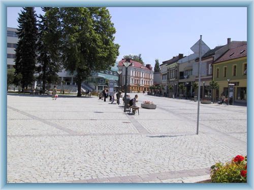 Vset�n - Stadtplatz