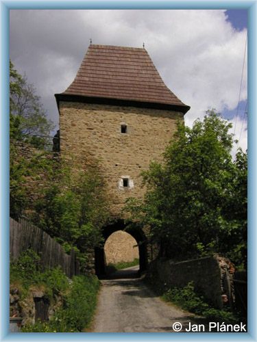 Vimperk - Tor �ern� br�na