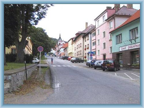 Zentrum der Gemeinde Horn� Plan�