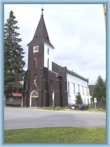 Kirche St. �t�p�n in Kvilda