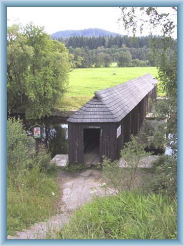 Holzbr�cke bei Lenora