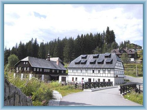 Ehemalige Schneidem�hle in Modrava