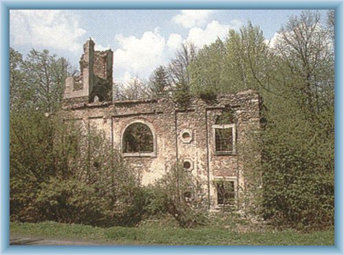 Ruine der Kirche St. Apolena