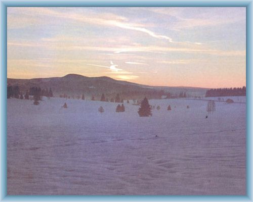 Abendswinterblick auf Roklany
