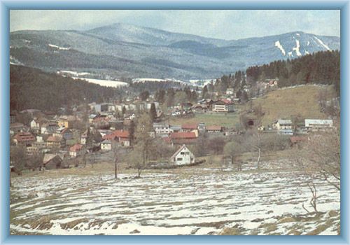 Gesamtanblick auf �elezn� Ruda