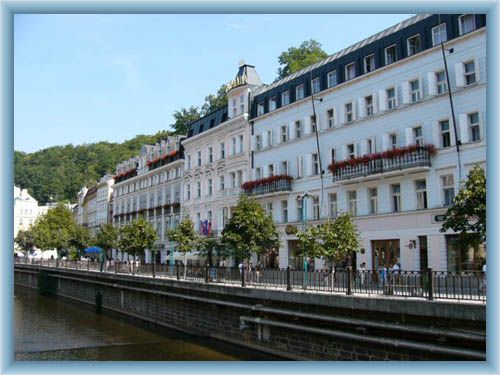 Karlsbad - Stadtzentrum