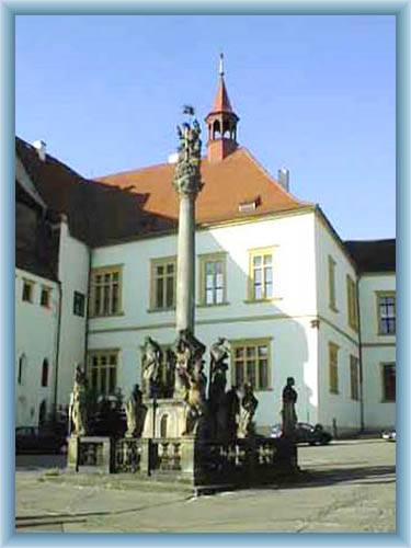 S�ule Nejsv�t�j�� Trojice in Chomutov