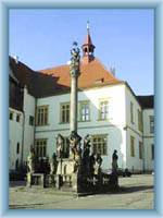 S�ule Nejsv�t�j�� Trojice in Chomutov