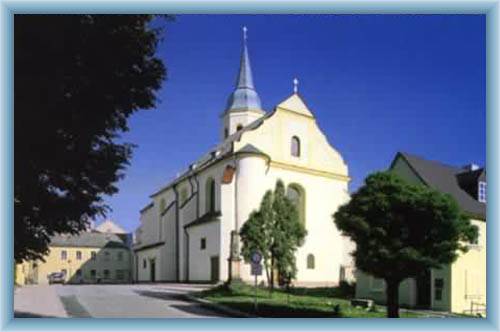 Ostrov - die Kirche Sankt Michal