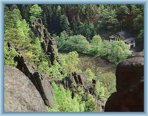 Die Felsen Svato�sk�