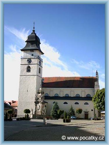 Po��tky - Kirche