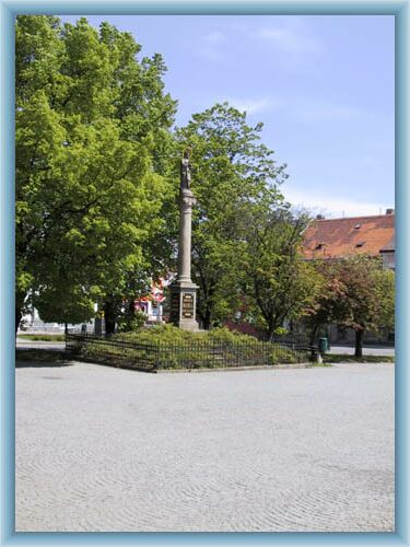 Stadtplatz in Chot�bo�