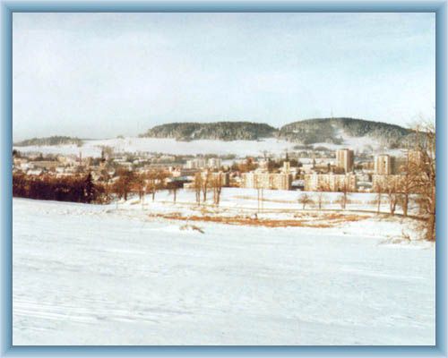 Nov� M�sto nad Metuj� im Winter
