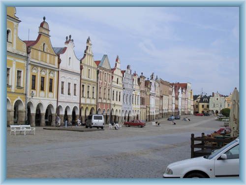 Stadtplatz in Tel�