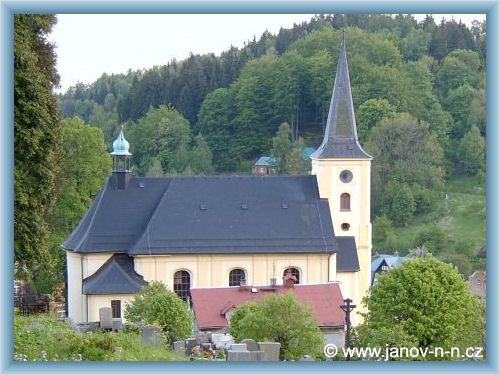Janov nad Nisou - Kirche