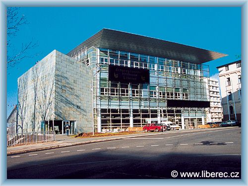 Liberec - Bibliothek