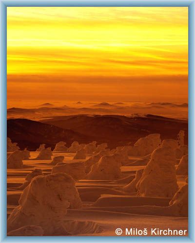 Lausitzergebirge aus Smrk