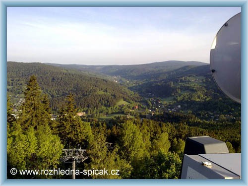 Tanvaldsk� �pi��k - Aussicht
