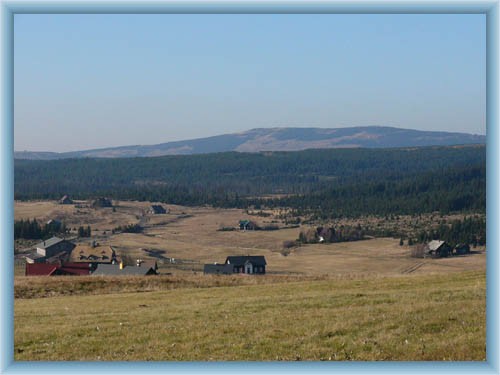Jizerka und Berg Smrk