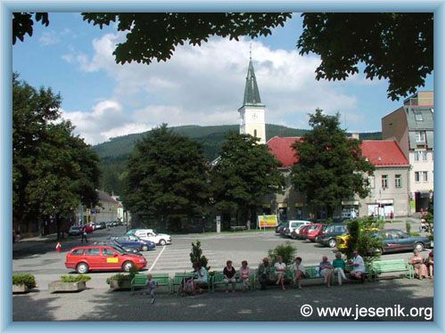 Jesen�k - Stadtplatz