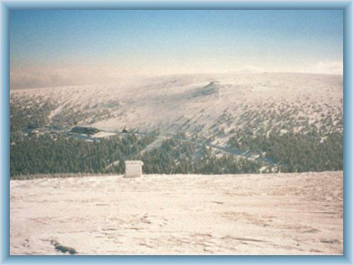 Anblick aus Prad�d zu Ov��rna im Winter