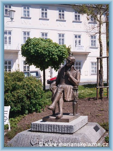 Mareinbad - Monument - J. W. Goethe