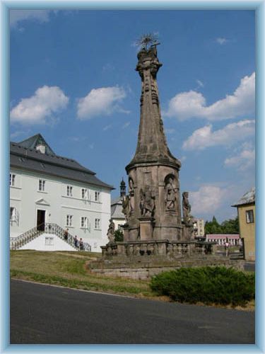 Stadtplatz in Tepl�