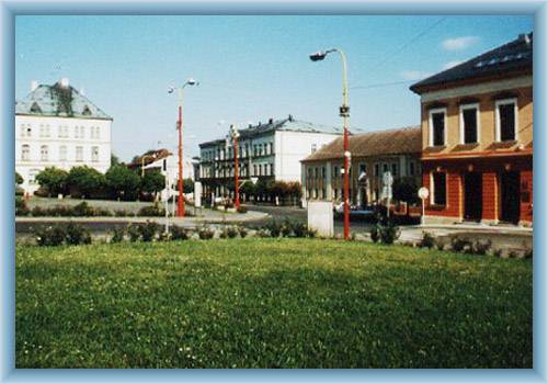 Zentrum der Stadt Varnsdorf