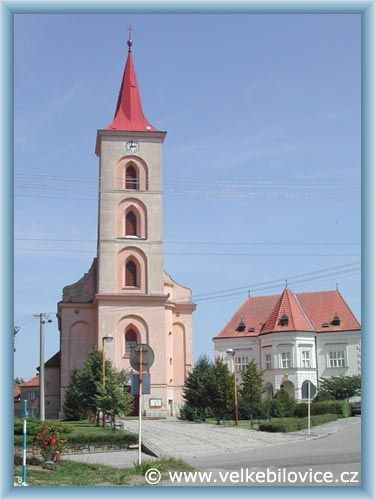 Velk� B�lovice - Kirche