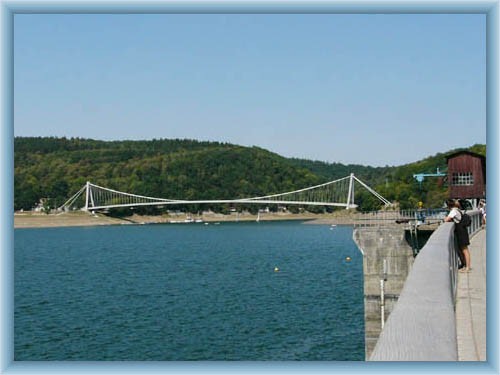 Wassersperre in Vranov - Br�cke