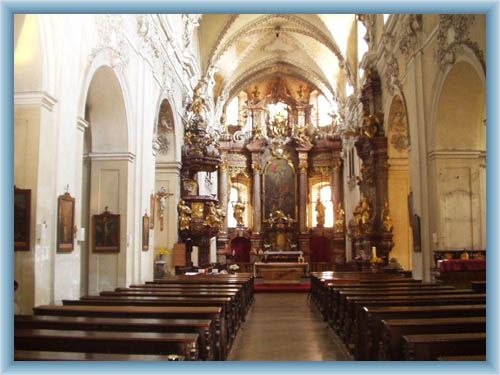 Litom��ice - Kirche - Interieur