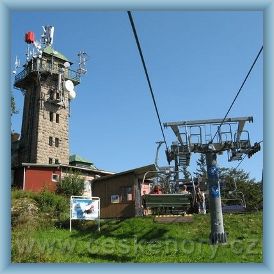 Seilbahn  Albrechtice - Tanvaldsk� �pi��k