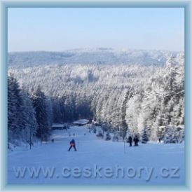 Skiareal �e��nek u Jihlavy