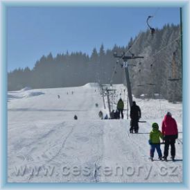 Skilift �ern� Voda