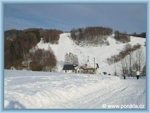 Ponikl� - skiareal Homole