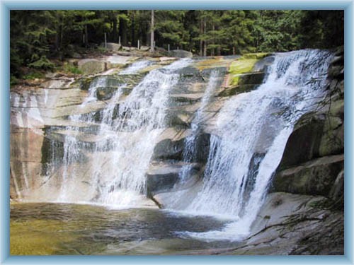 Wasserf�lle Mumlavsk� vodop�dy