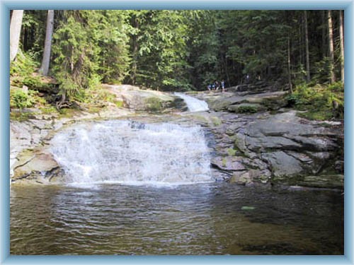 Wasserf�lle Mumlavsk� vodop�dy