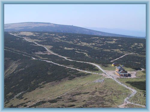 Blick auf den Fu� des Bergs Sn�ka