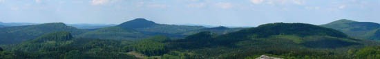 Lausitzergebirge und B�hmische Schweiz