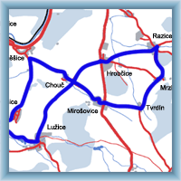 Fahrradstrecken - Durch Böhmischens Mittelgebirge