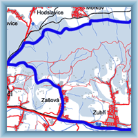 Fahrradstrecken - Aus Rožnov pod Radhoštěm zu Pustevny