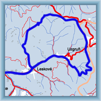 Fahrradstrecken - Rund um Velké Karlovice