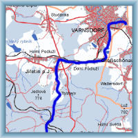 Fahrradstrecken - Kytlice - Dolní Podluží - Varnsdorf