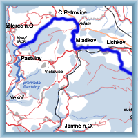 Fahrradstrecken - Králíky - Kraví skok