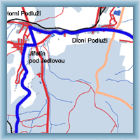 Fahrradstrecken - Durch Dolní Podluž