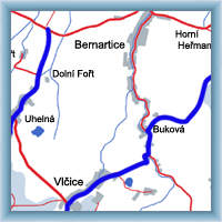 Fahrradstrecken - Dolní Fořt - Hraničky - Horní Hermanice