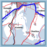 Fahrradstrecken - Heřmanův Městec - Prachovice - Heřmanův Městec