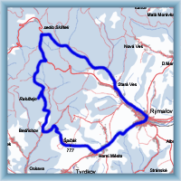 Fahrradstrecken - Aus Rýmařov auf Špičák